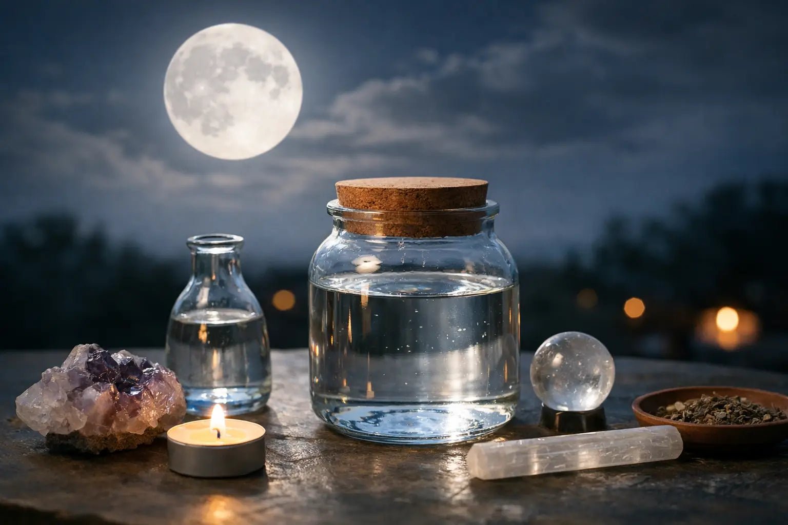 Moon Water Ritual Steps for a Clear Practice - Collective Awakening