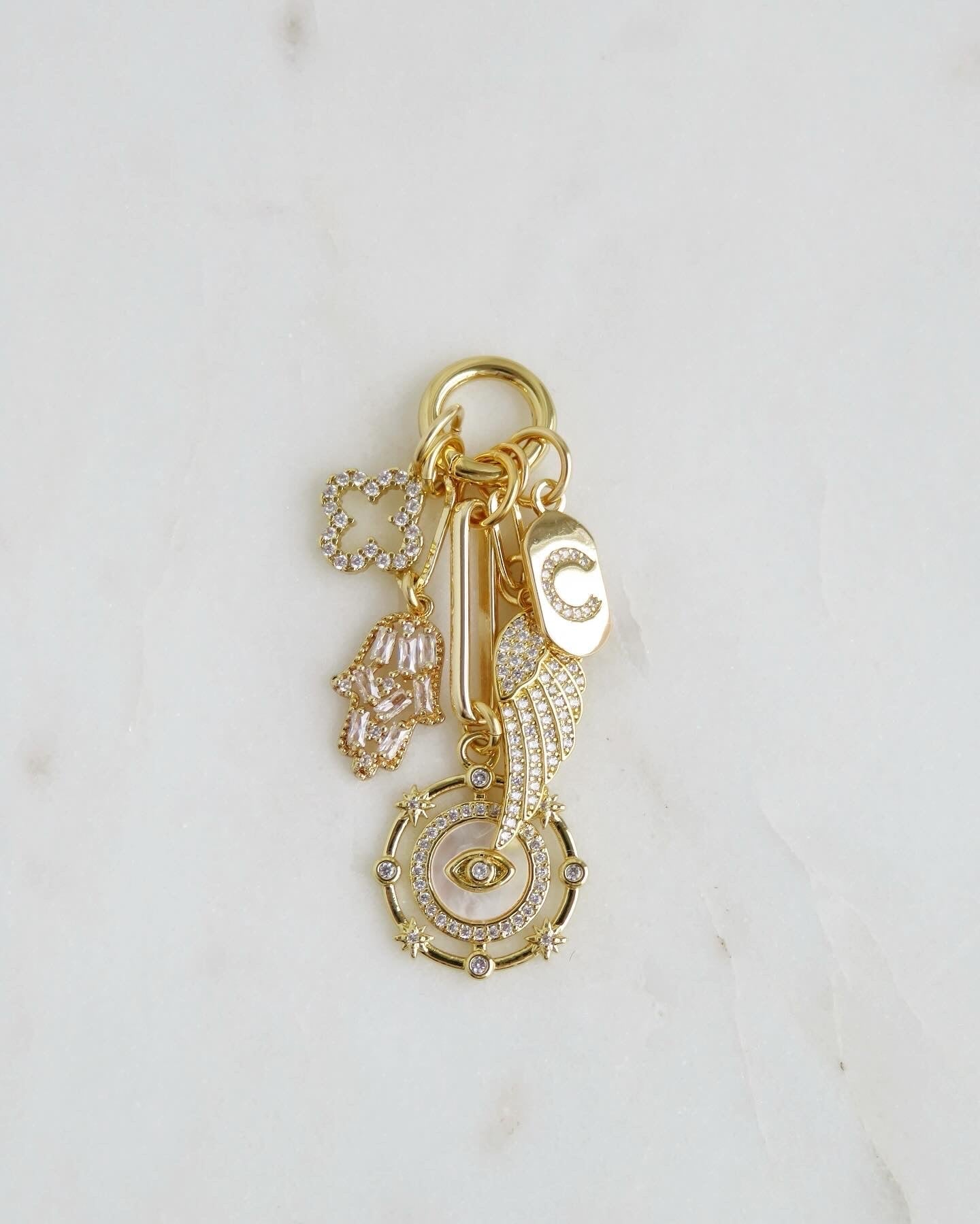 Love & Divine Guidance Initial Charm Cluster - Collective Awakening