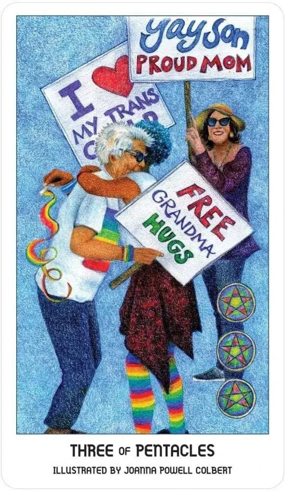 Pride Tarot Deck - A Collaborative Deck - Collective Awakening