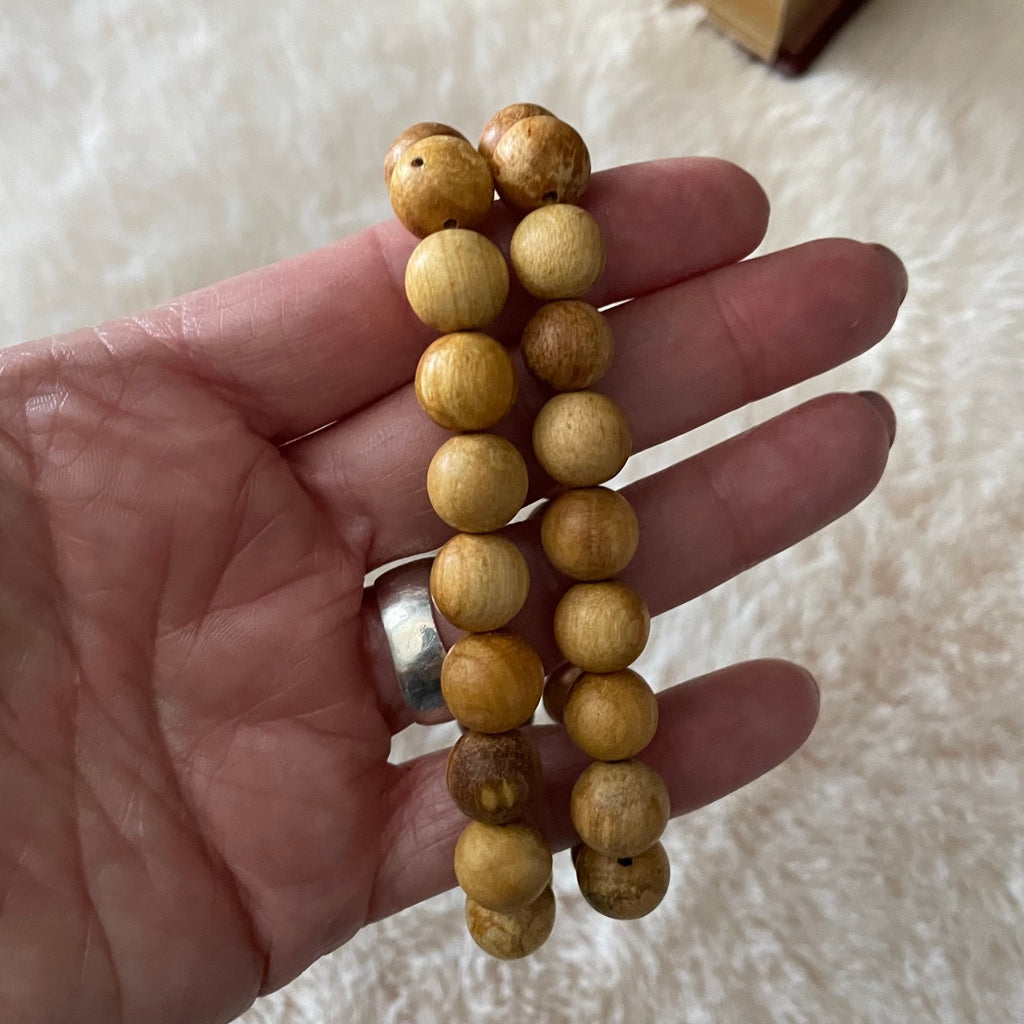 Palo Santo Stretch Bracelet - Collective Awakening