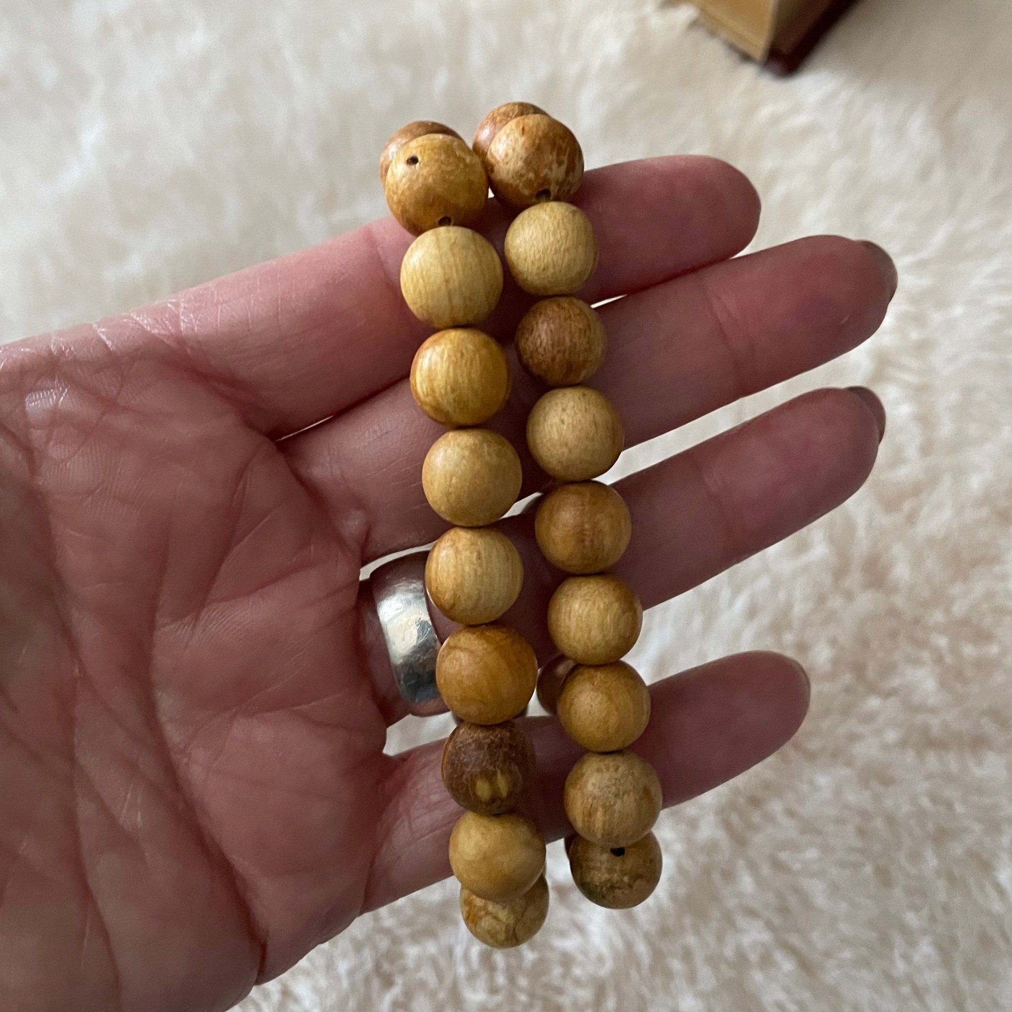 Palo Santo Stretch Bracelet - Collective Awakening