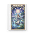 Tarot "The Star" Hardcover Journal — Mystical Guided Notebook for Hope, Healing & Dream Journaling