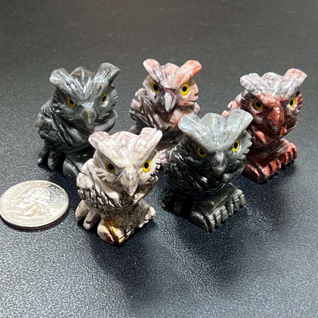 Small Soapstone Animals Carvings (Packs of 10) Wholesale Miniatures - Collective Awakening