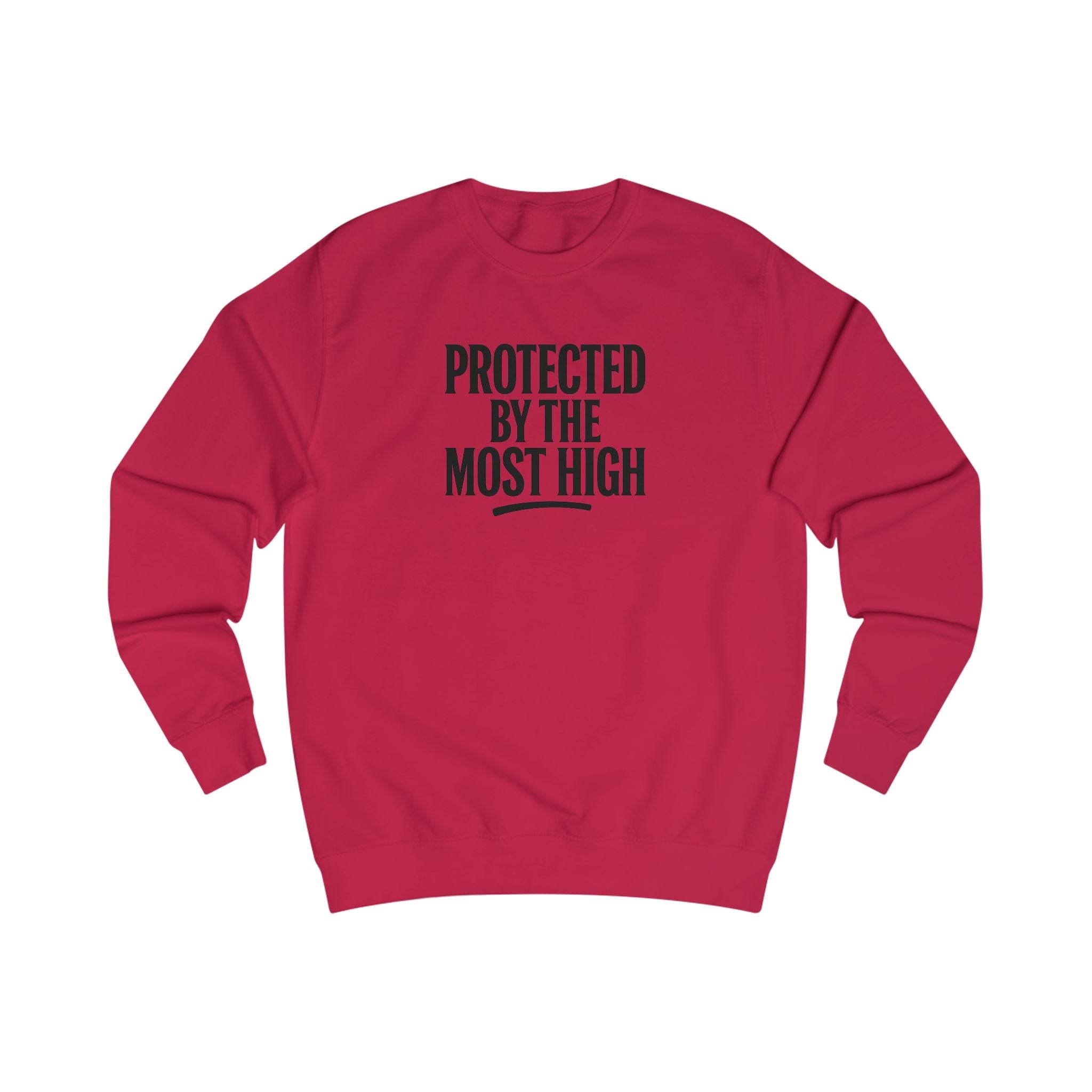 Protected By The Most High Sweatshirt — Psalm 91 Inspirational Crewneck - Collective Awakening
