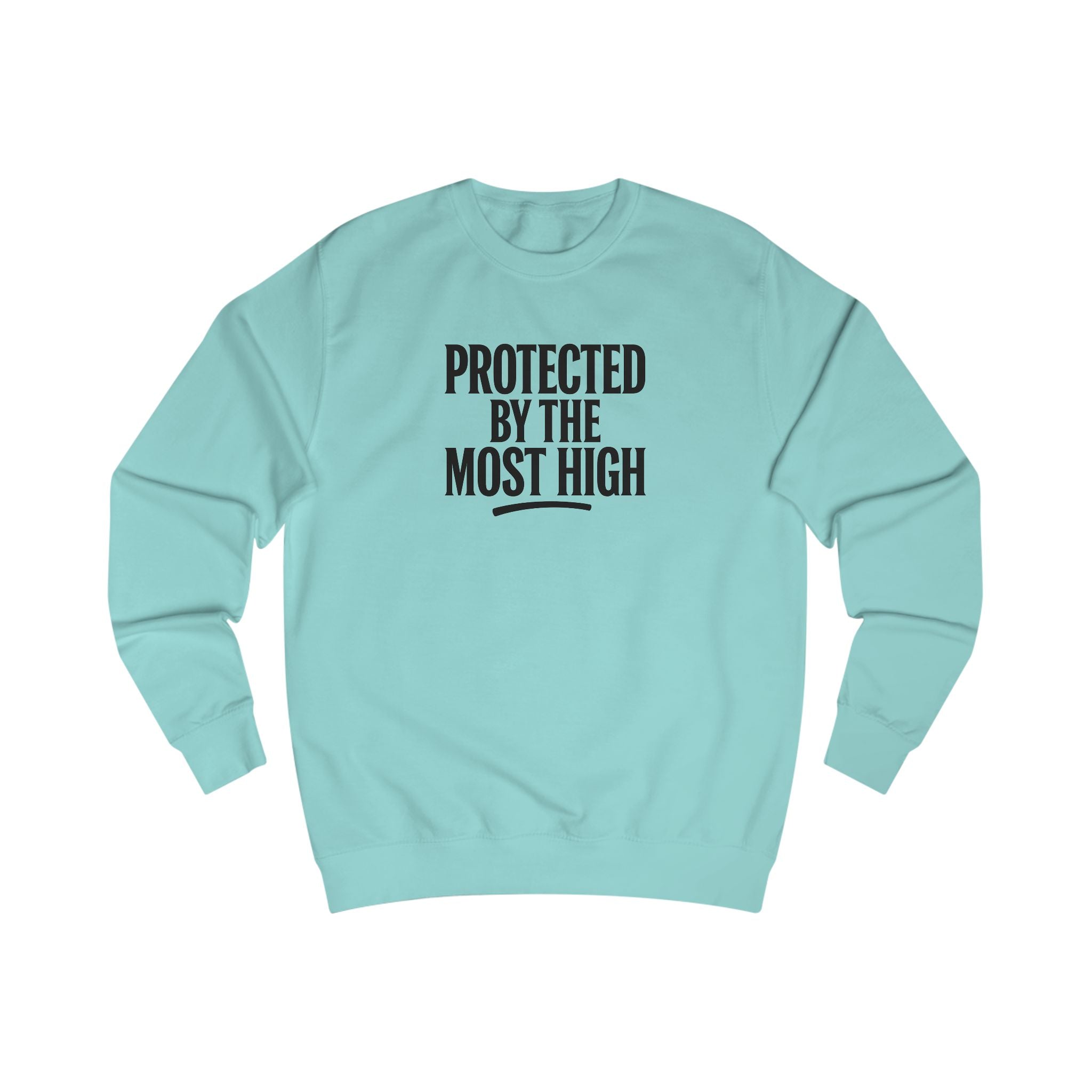 Protected By The Most High Sweatshirt — Psalm 91 Inspirational Crewneck - Collective Awakening