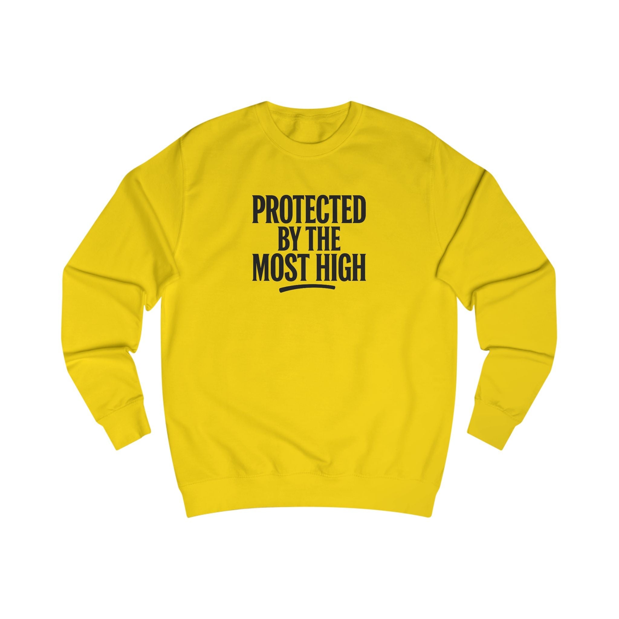 Protected By The Most High Sweatshirt — Psalm 91 Inspirational Crewneck - Collective Awakening