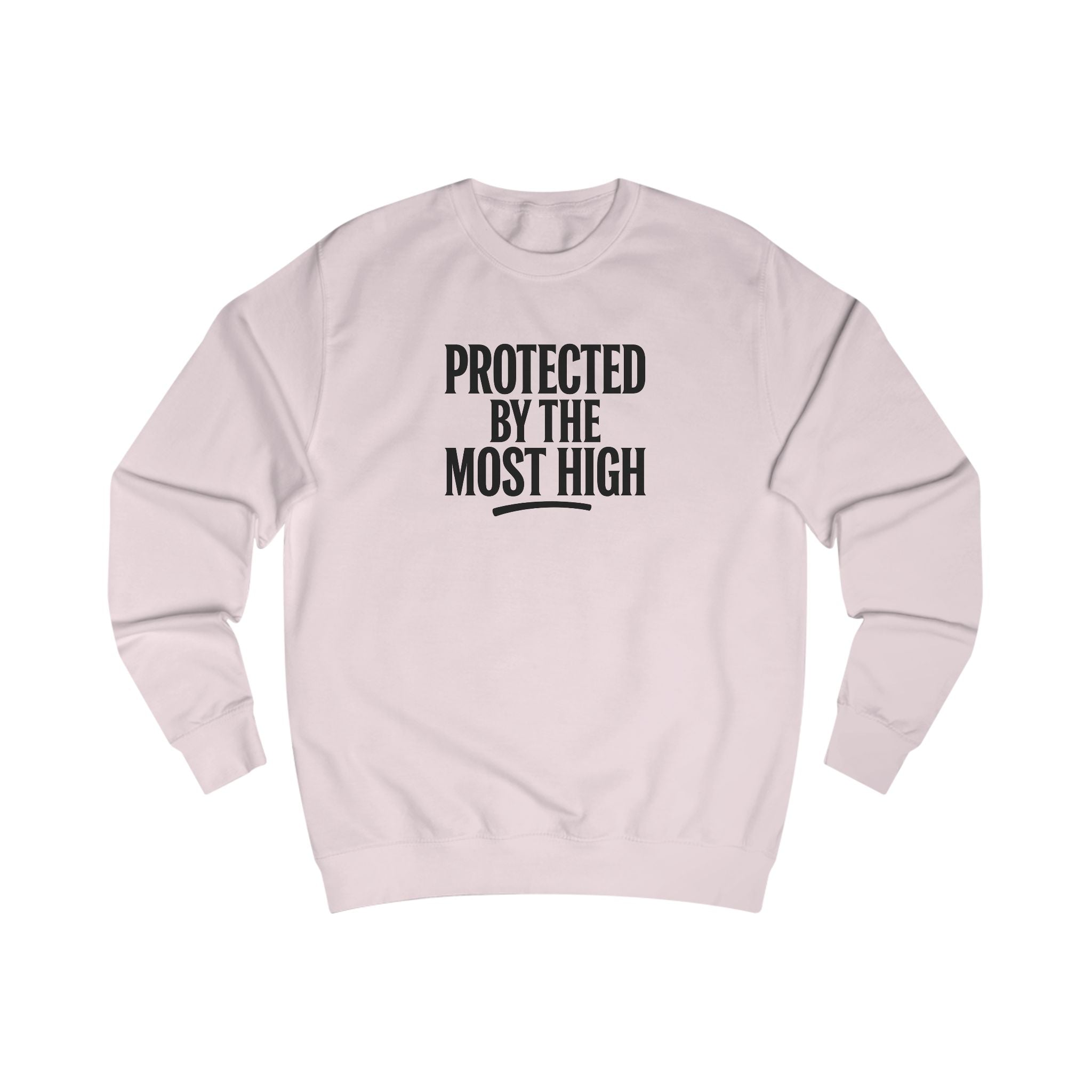 Protected By The Most High Sweatshirt — Psalm 91 Inspirational Crewneck - Collective Awakening