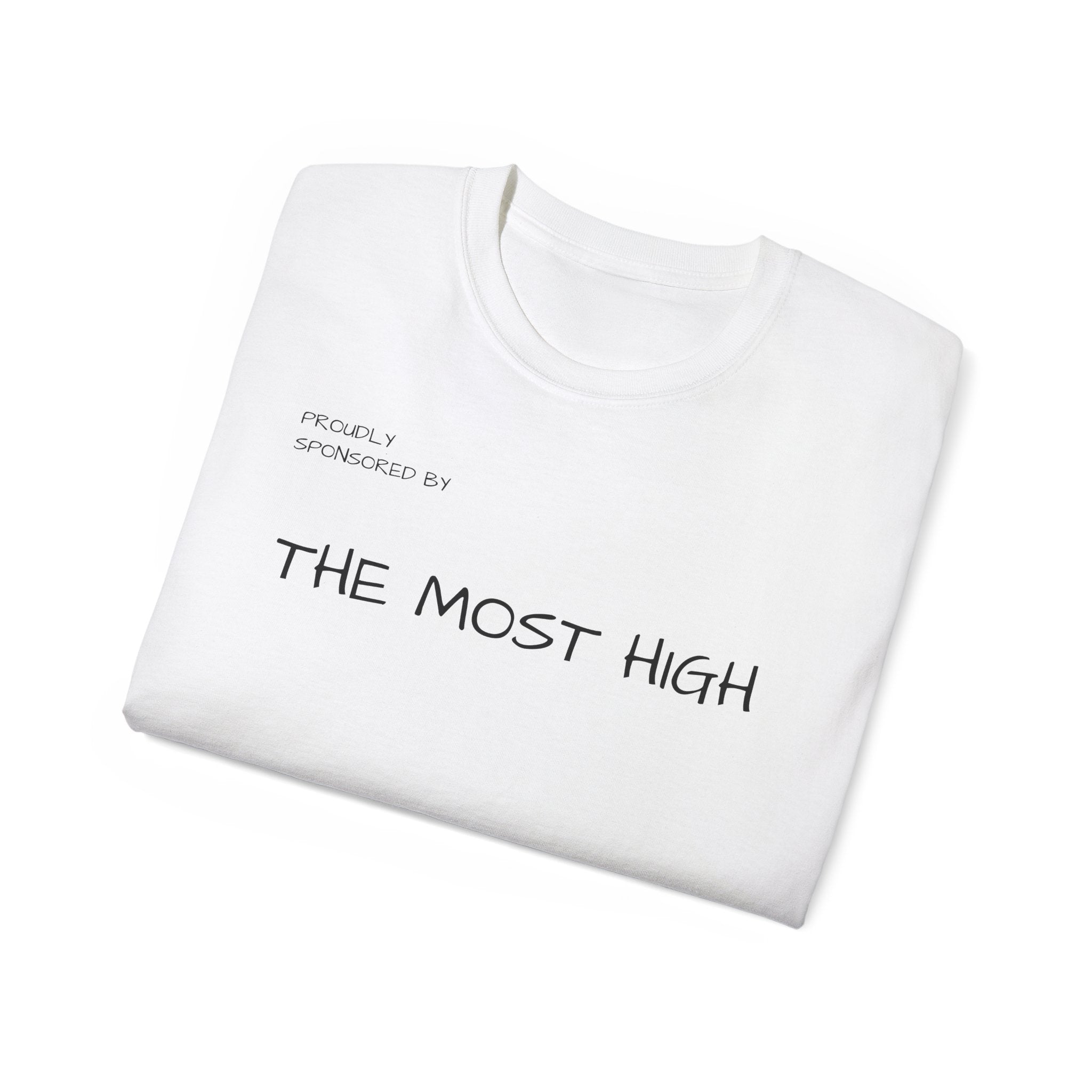 The Most High Tee — 'Divine Mission' Spiritual Graphic T-Shirt