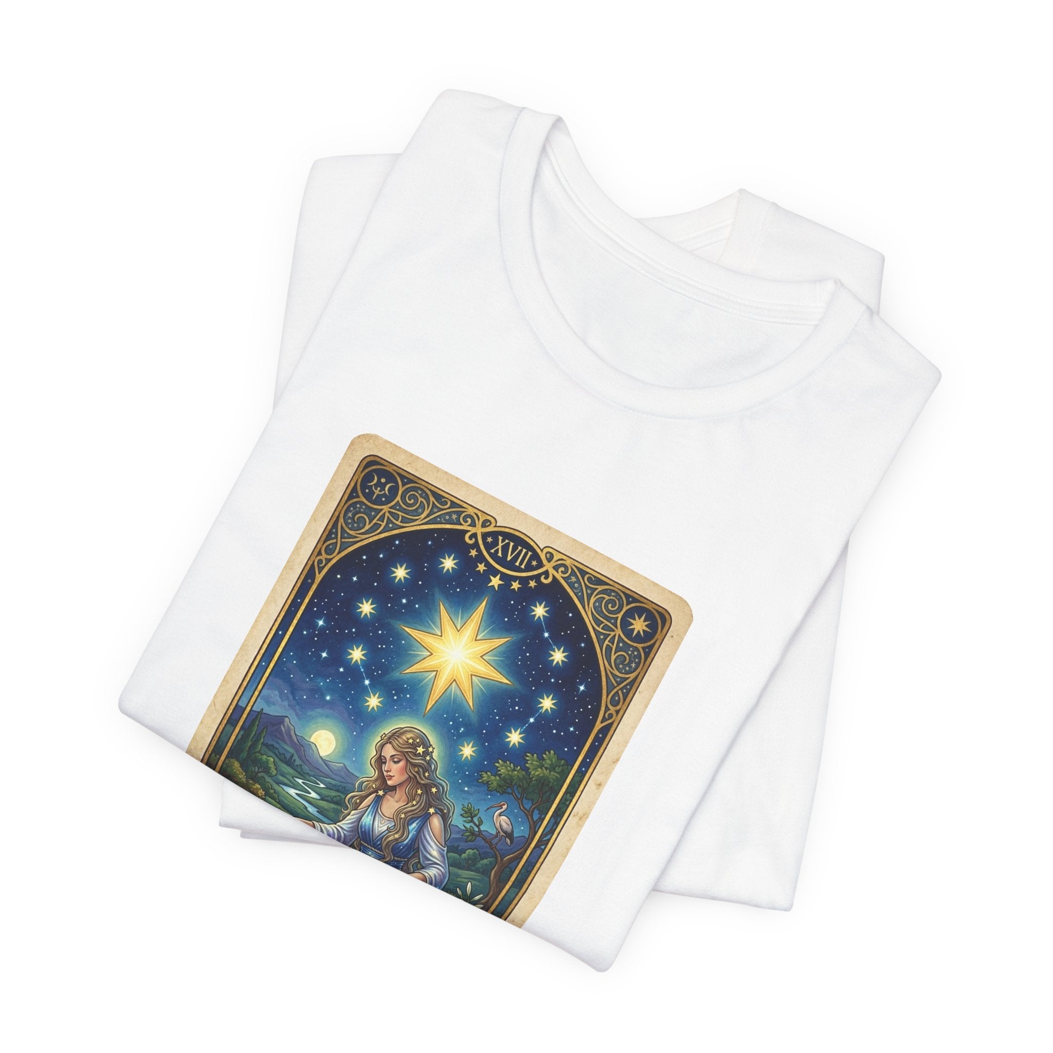 The Star Tarot T-Shirt — Spiritual Vintage Astrology Tee