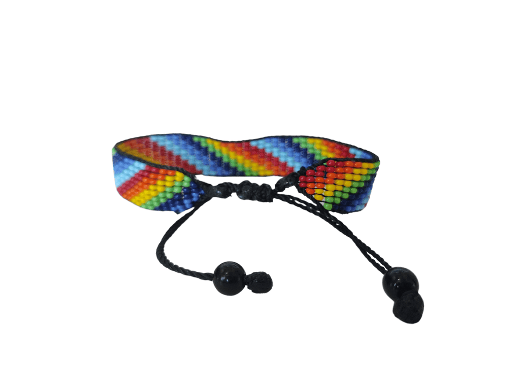 Rainbow Pride Love Bracelet – Handmade with Purpose - Collective Awakening