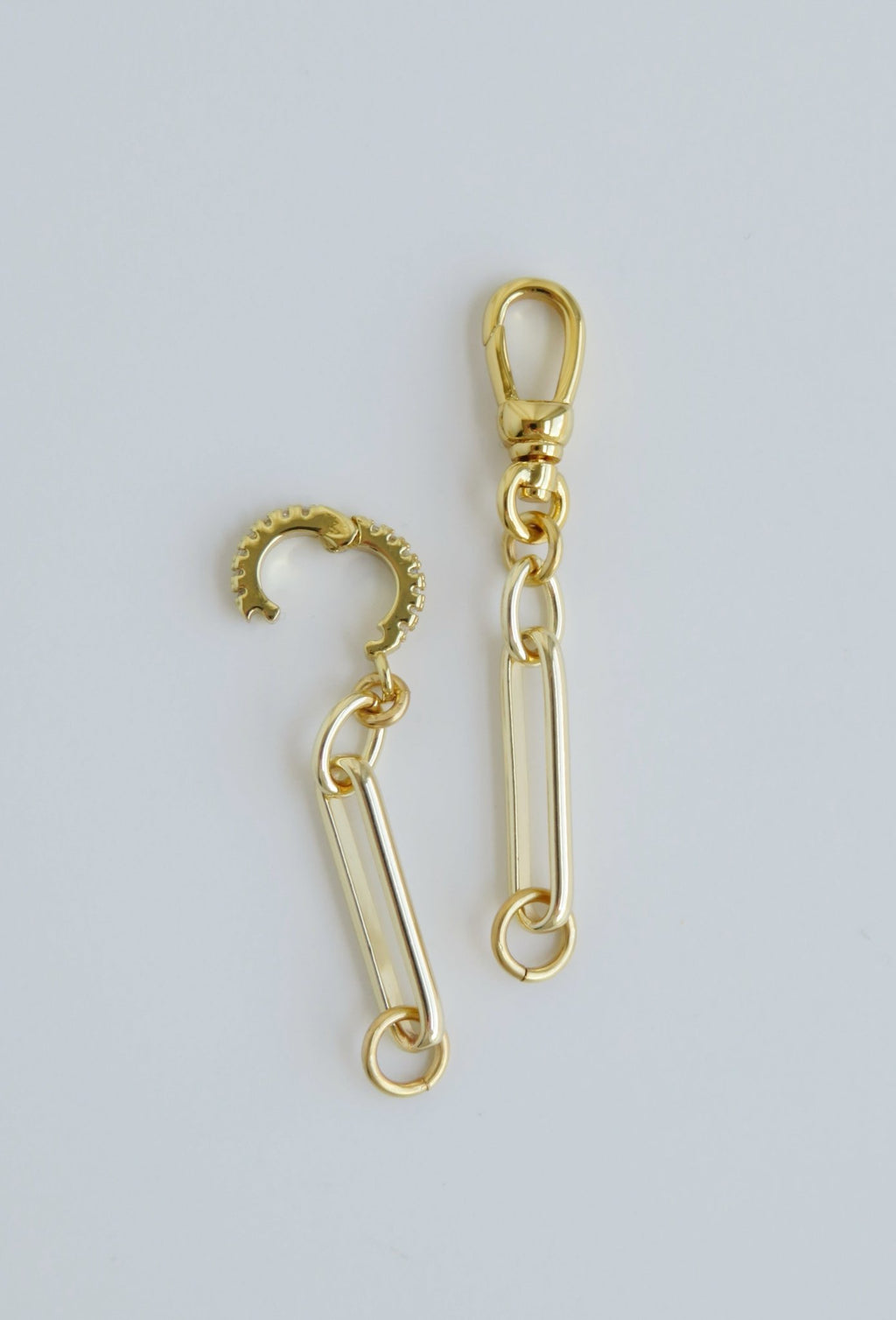 Hinged Clasp Lariat Chain - Figaro Link - add a charm - Collective Awakening