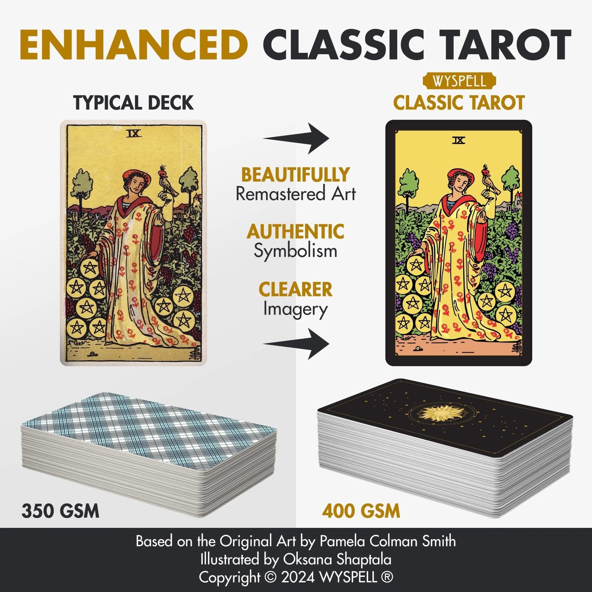 Classic Black Tarot - Collective Awakening