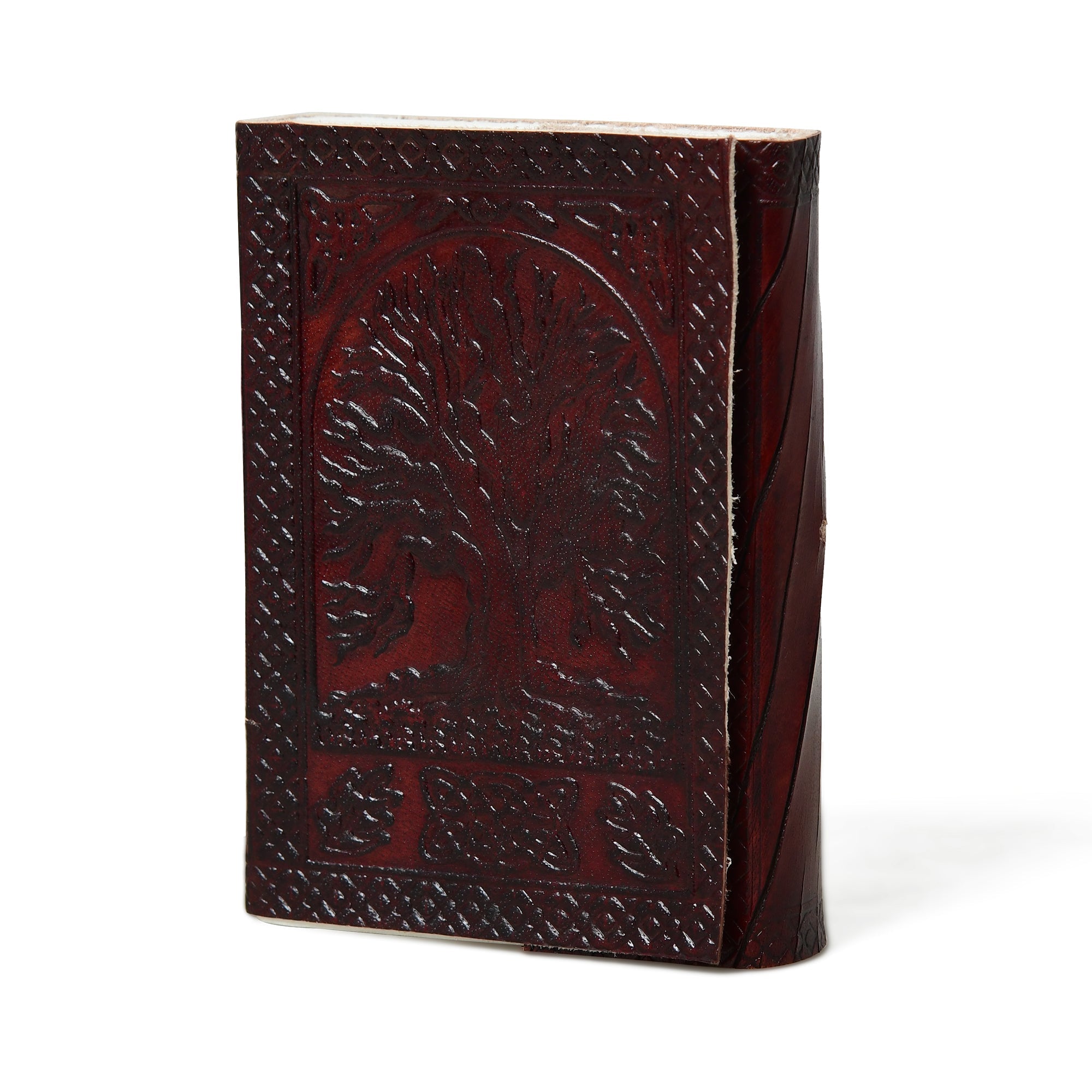 Nature's Wisdom Leather Journal - Collective Awakening