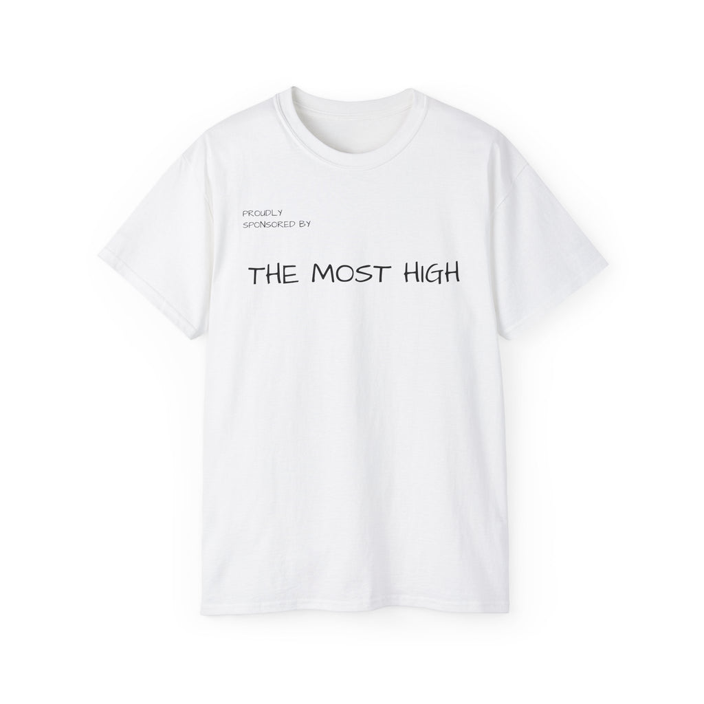 The Most High Tee — 'Divine Mission' Spiritual Graphic T-Shirt
