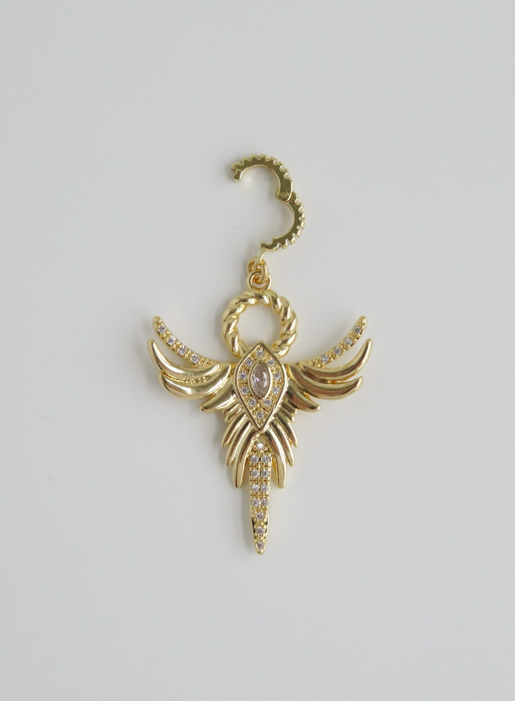 Phoenix Angel Charm on Diamond Clasp - Collective Awakening