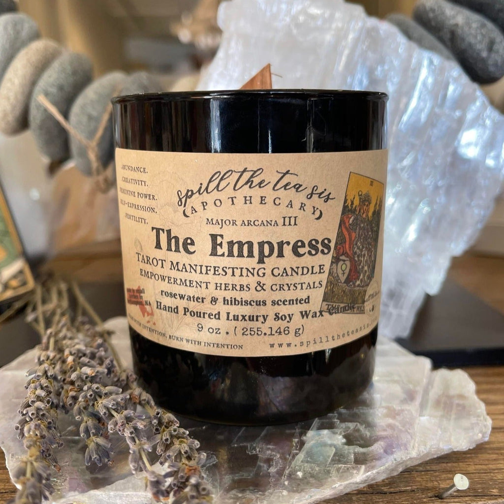 The Empress Tarot Candle | Love & Abundance Manifestation Candle - Collective Awakening