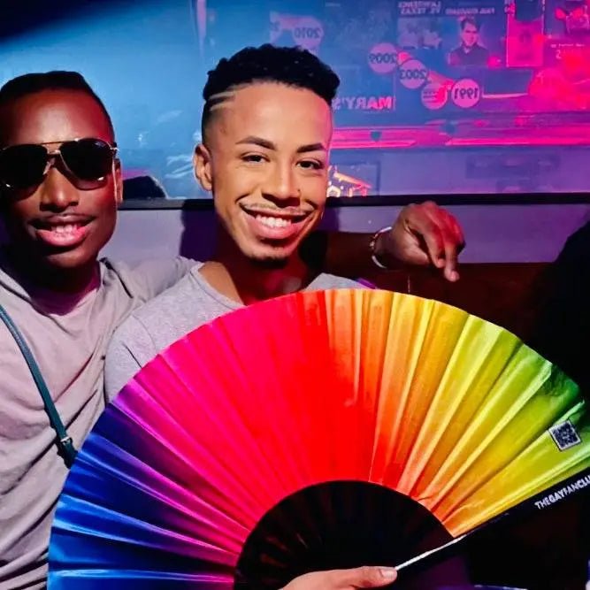 Rainbow Rave Fan (UV) - Collective Awakening