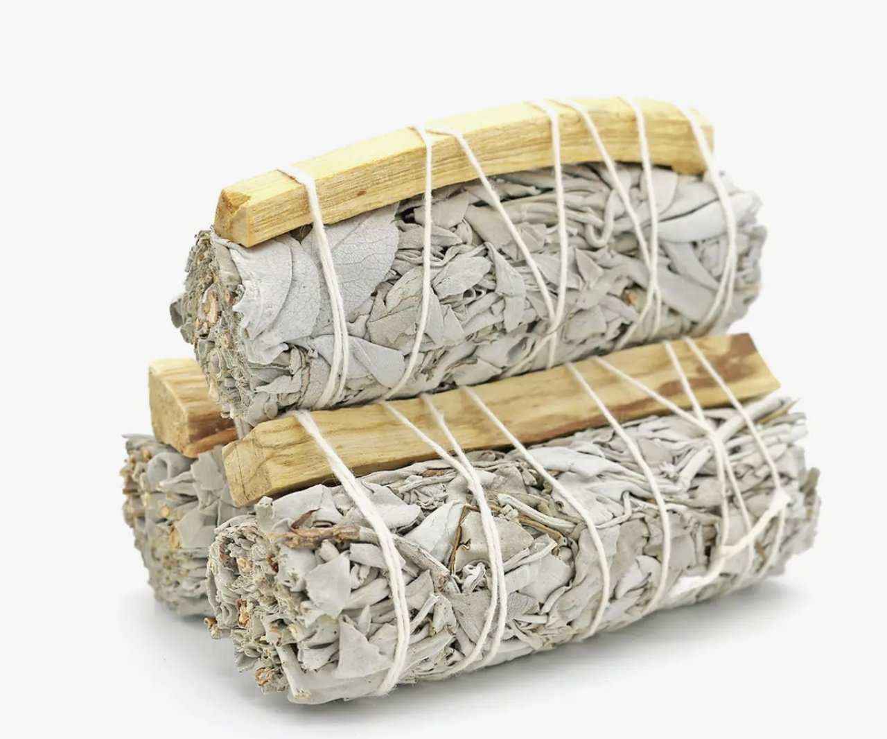 Palo Santo & White Sage Smudge Stick (4 in.) - Collective Awakening