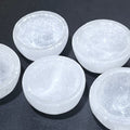 Selenite Satin Spar Crystal Small Bowls (2 Inches) - Collective Awakening