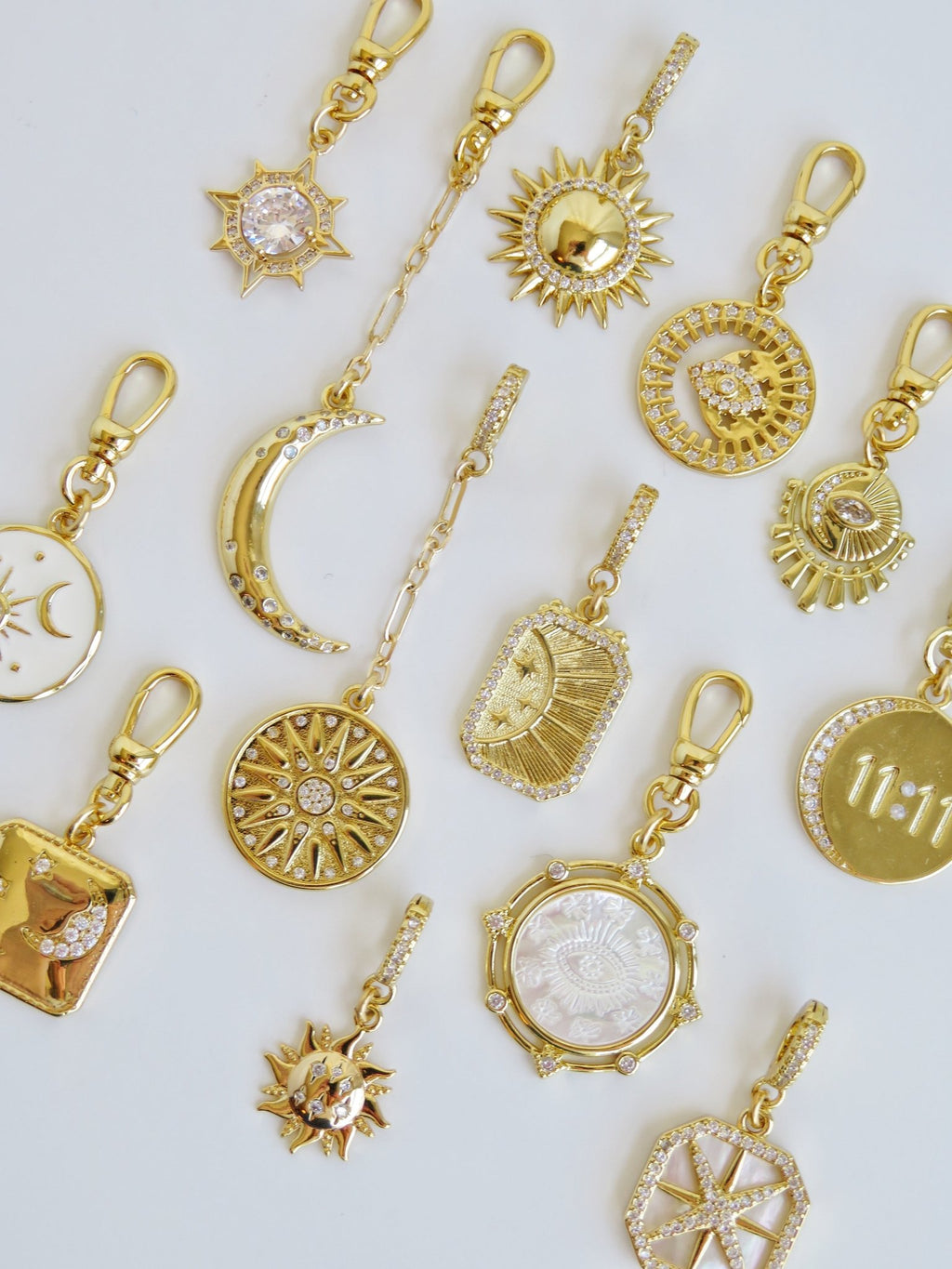 Celestial Hinged Clasp Chain Charms - Collective Awakening