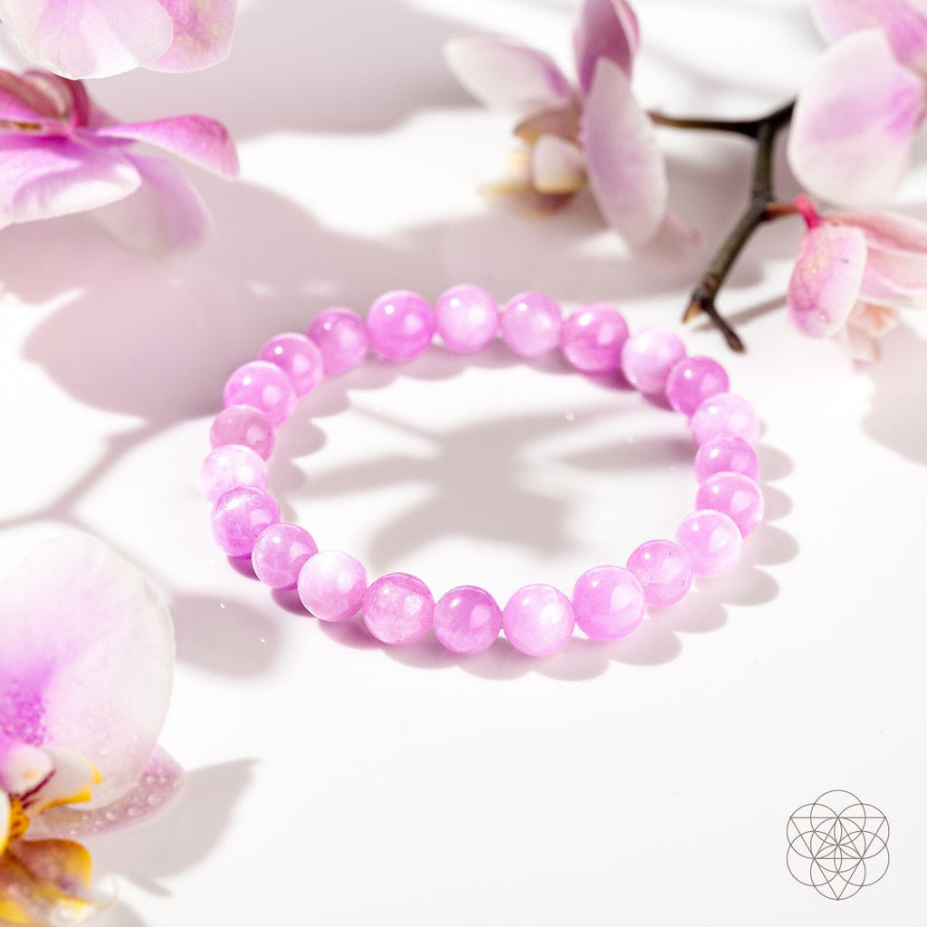 The Heart Reset - Rare Pink Kunzite Bracelet - Collective Awakening