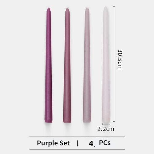 4pc Unscented 12" Candles - Collective Awakening