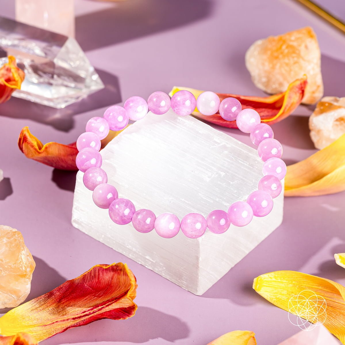 The Heart Reset - Rare Pink Kunzite Bracelet - Collective Awakening