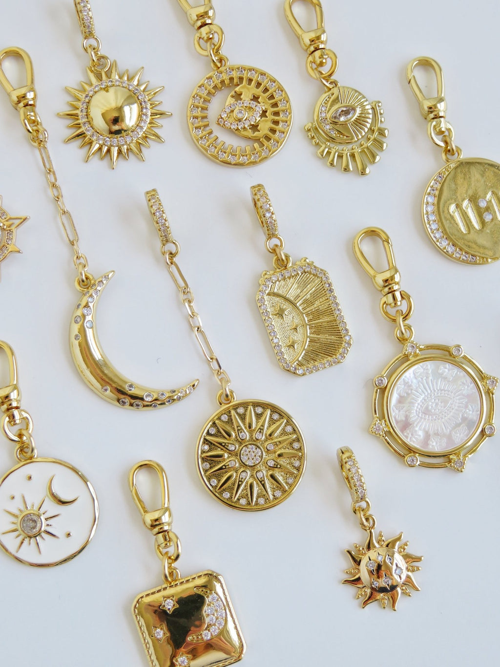 Celestial Hinged Clasp Chain Charms - Collective Awakening