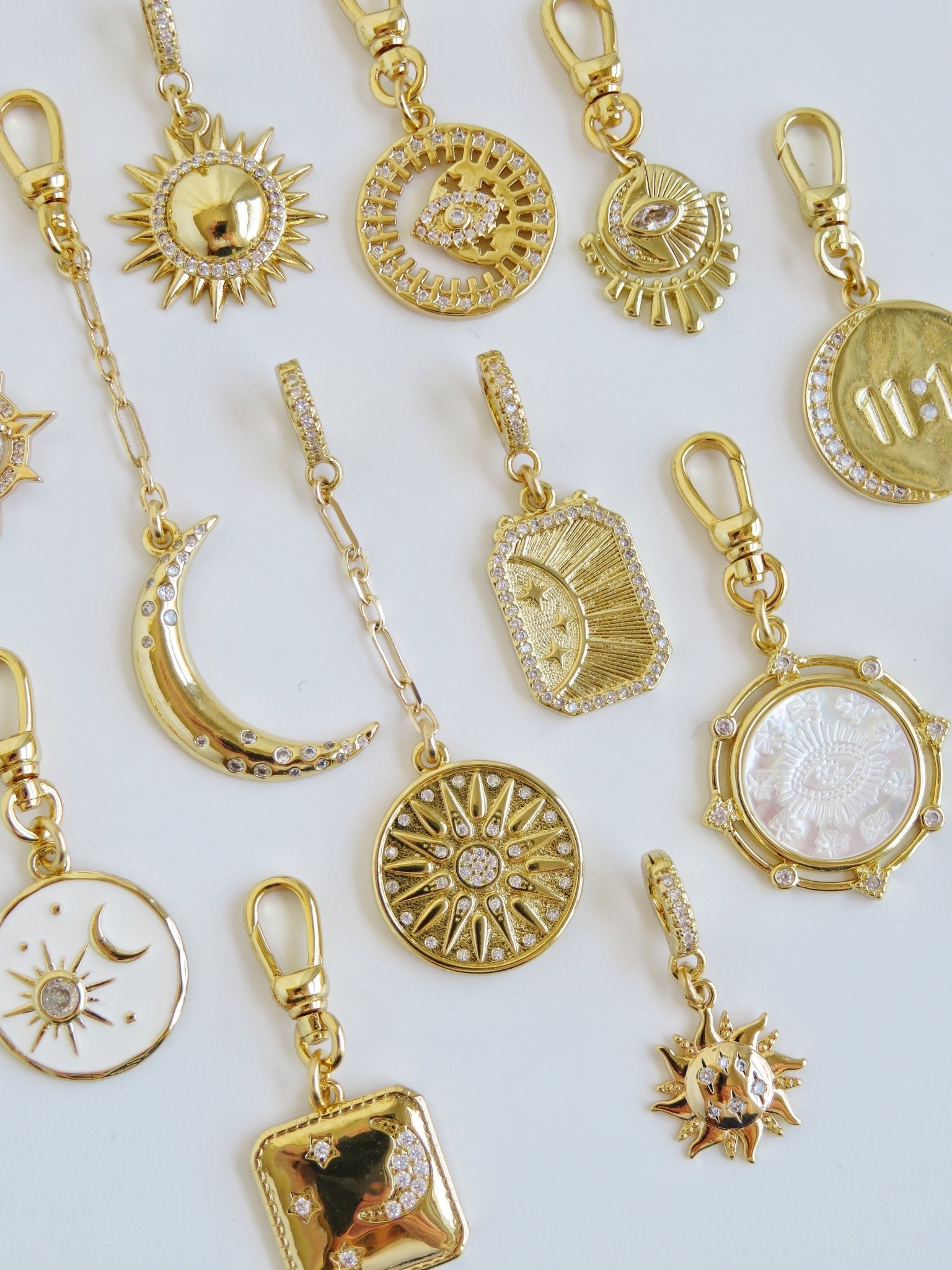 Celestial Hinged Clasp Chain Charms - Collective Awakening