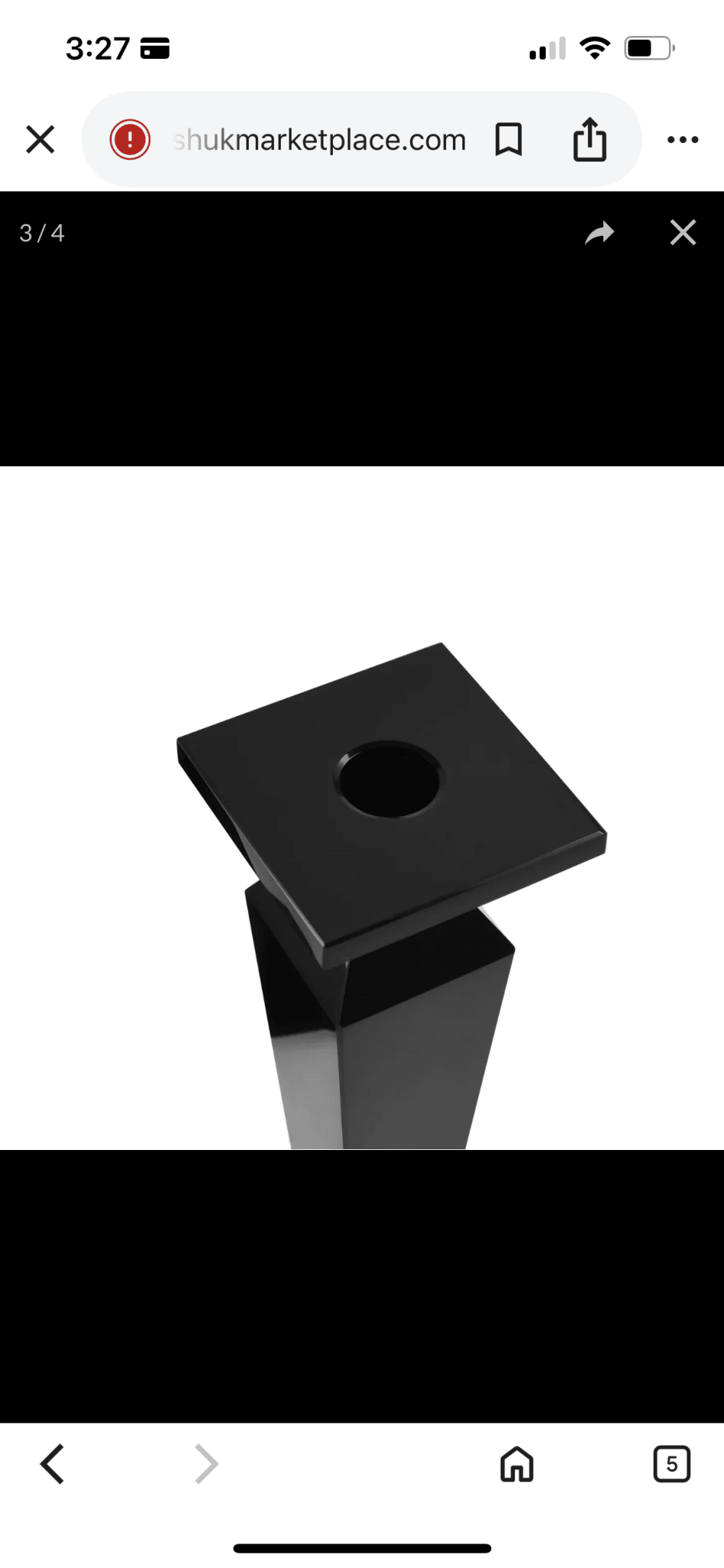 Black lainy candlesticks - Collective Awakening