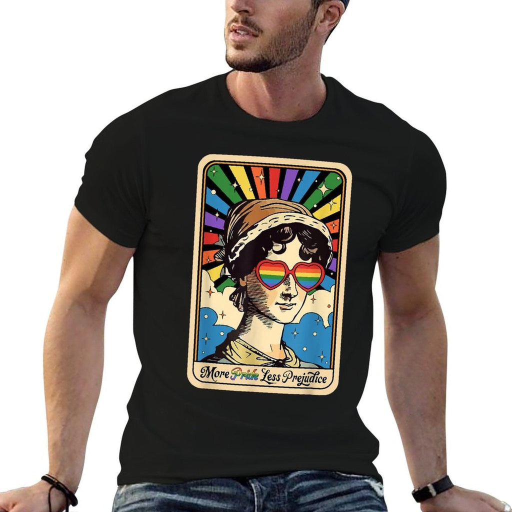 More Pride Less Prejudice LGBT Rights Tarot Card Soft T-Shirt - Collective Awakening