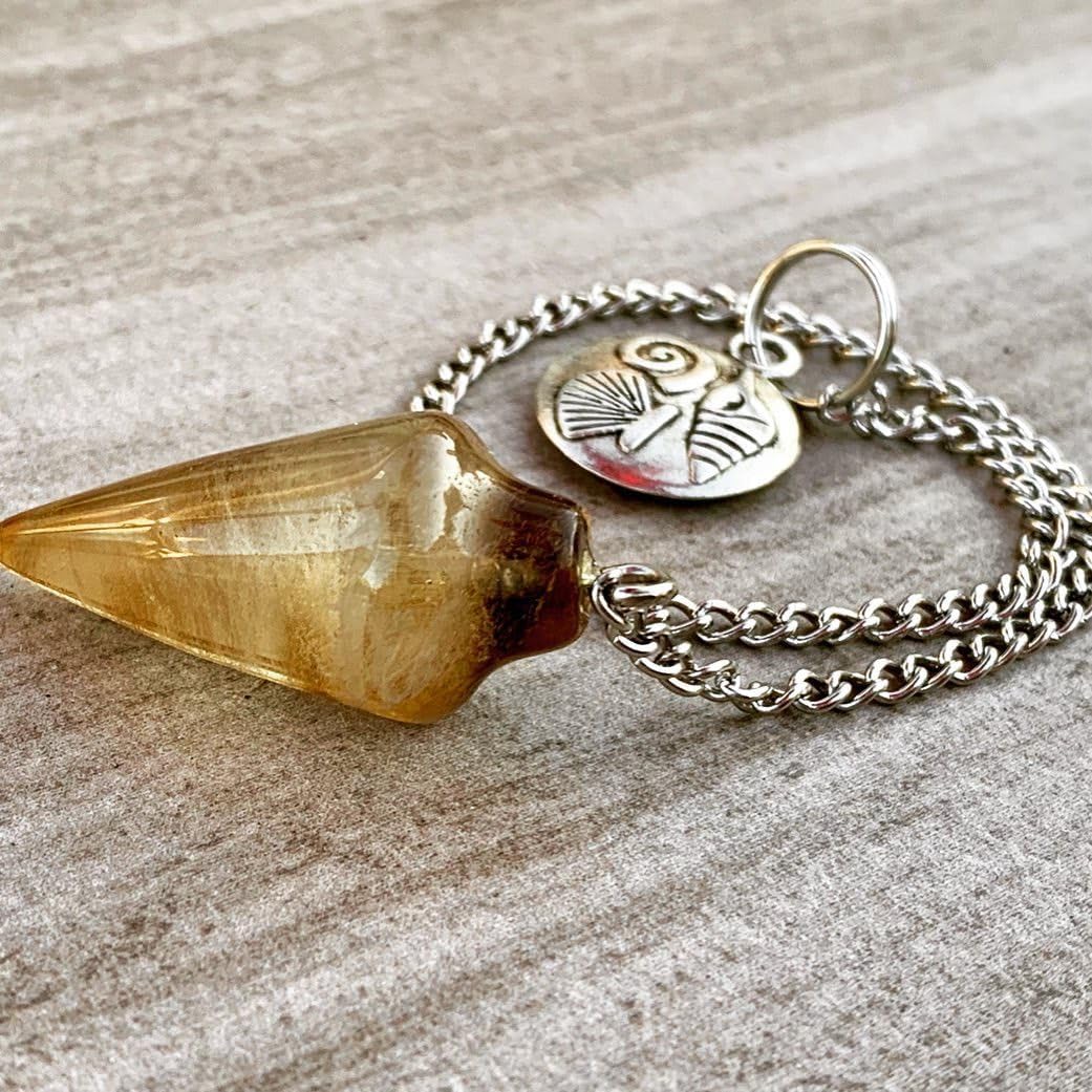 Natural Smoky Quartz Pendulum with Mystery Charm | Bag Charm - Collective Awakening