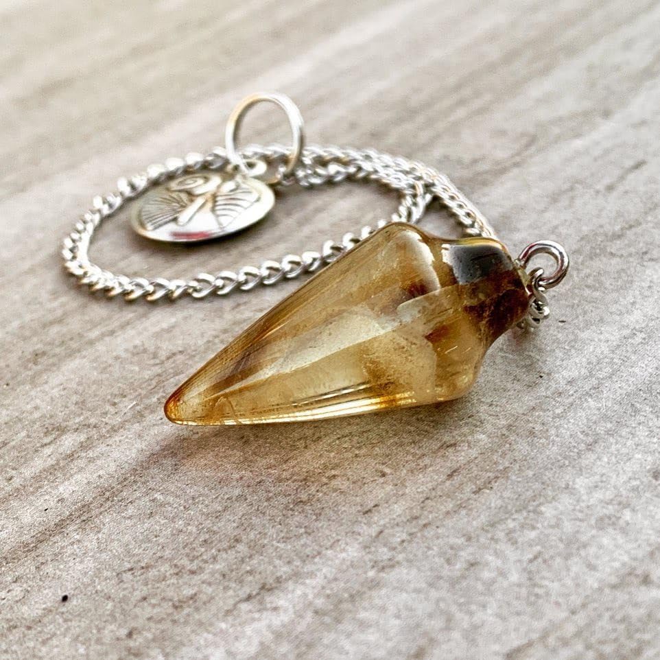 Natural Smoky Quartz Pendulum with Mystery Charm | Bag Charm - Collective Awakening