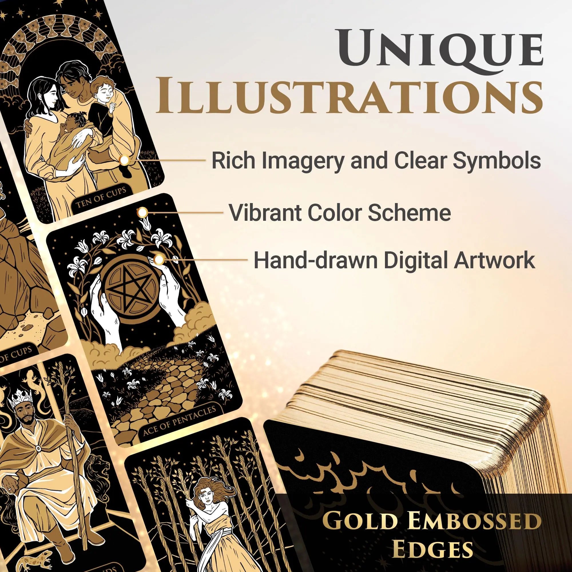 Starlight Gold Tarot - Collective Awakening