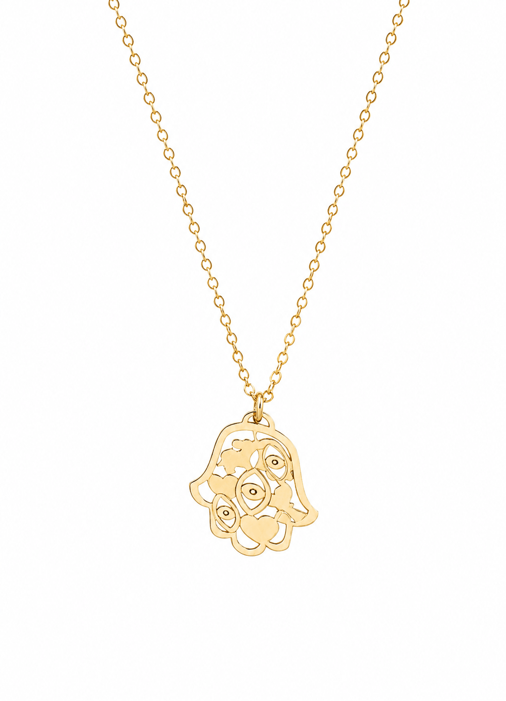 Mia Good Luck Hamsa Necklace - Collective Awakening
