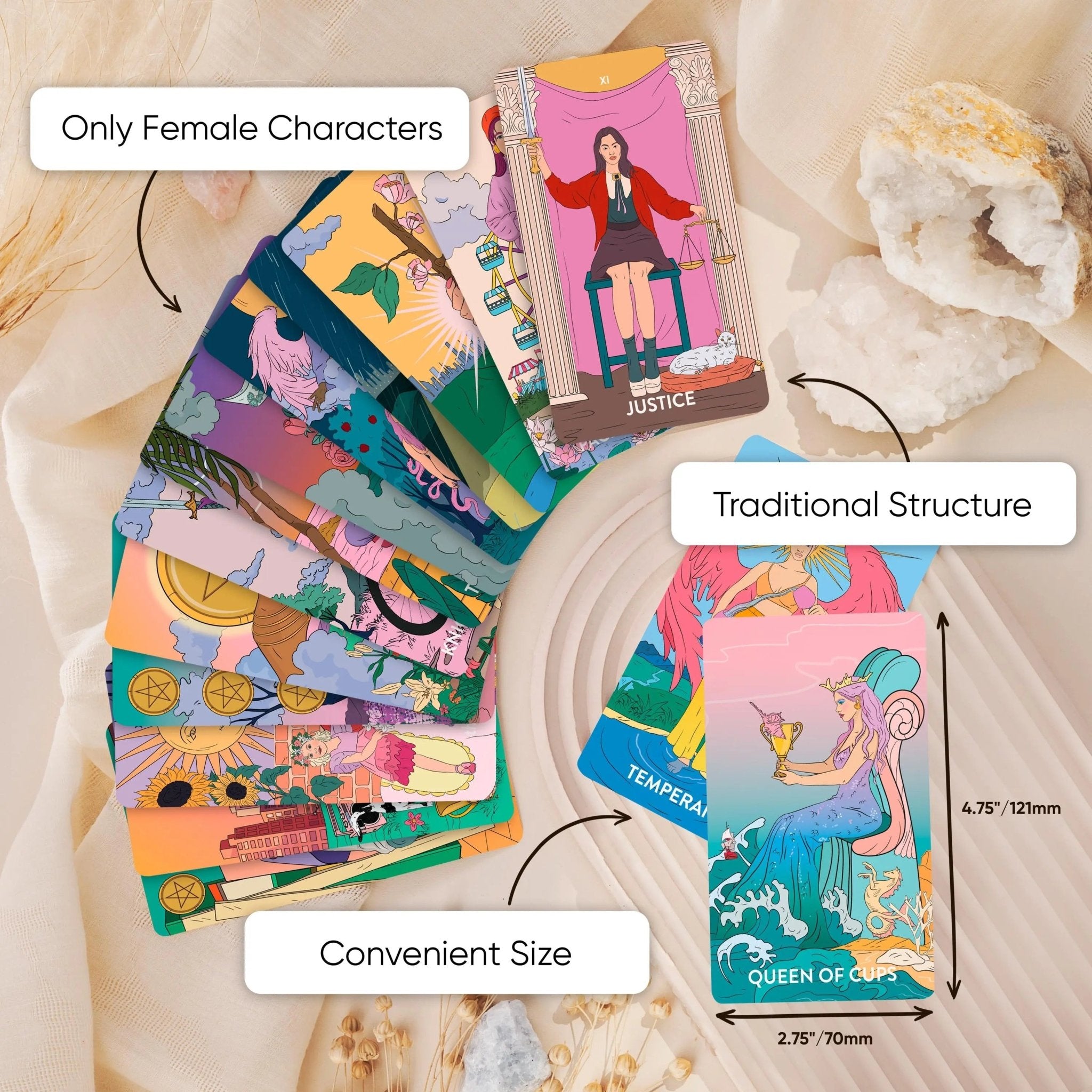 Neoteric Feminine Tarot (Full Resolution) - Collective Awakening