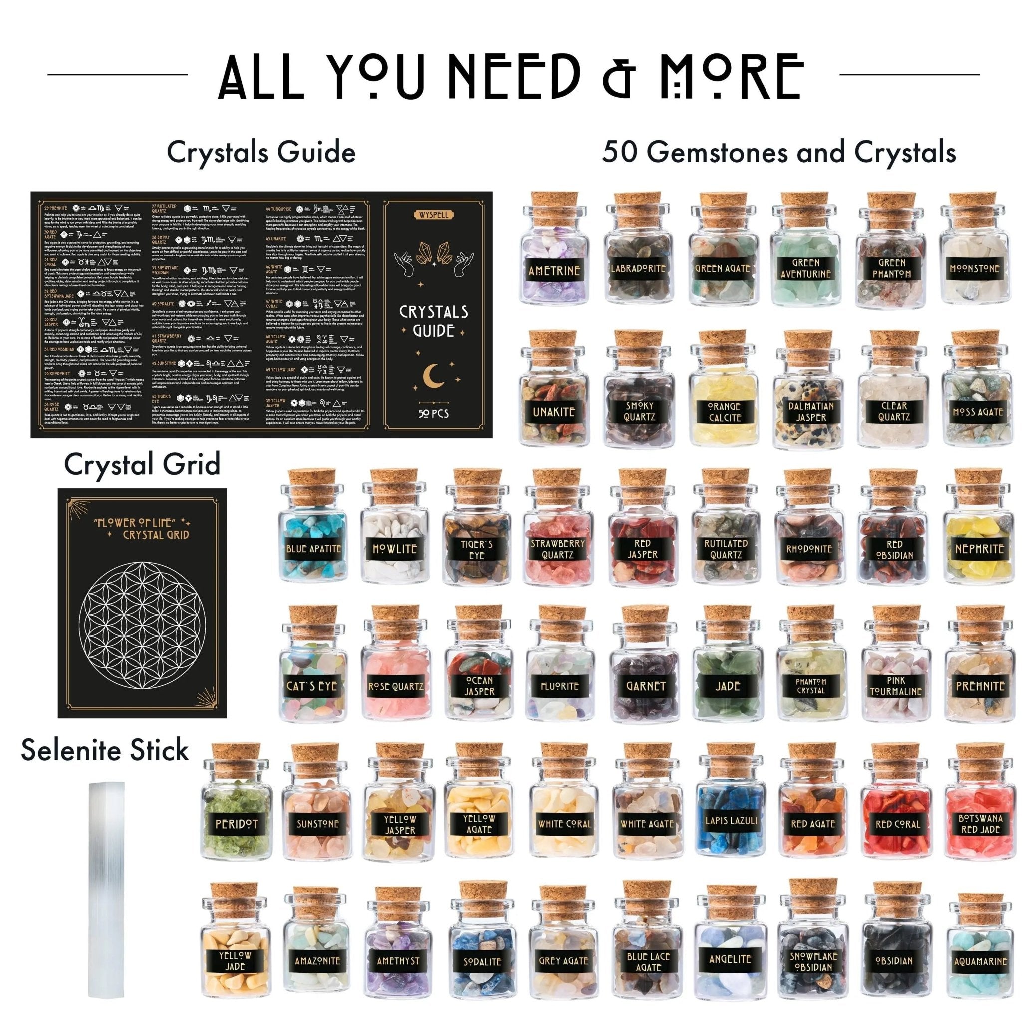 50 PCS Gemstone Kit - Collective Awakening