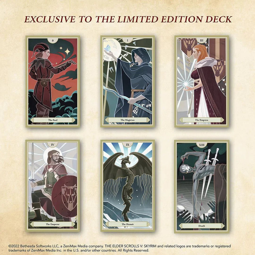 Skyrim Tarot Deck and Guidebook - Limited Edition - Collective Awakening
