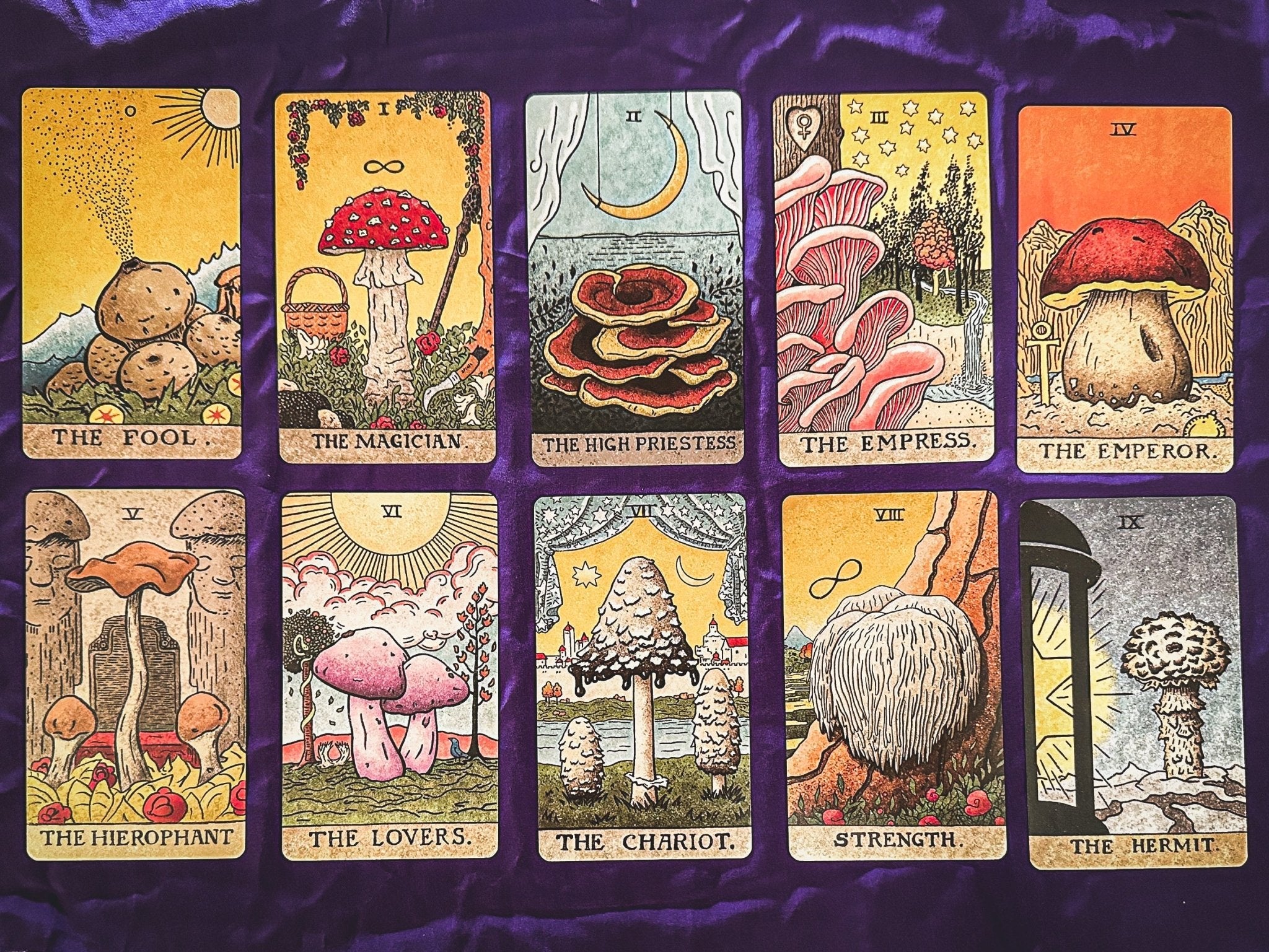 THE MUSHROOM HUNTER'S ARCANUM: A Tarot Deck for Mushroom Hunters - Collective Awakening
