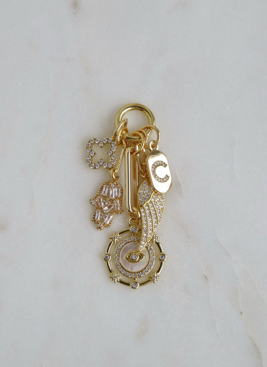 Love & Divine Guidance Initial Charm Cluster - Collective Awakening