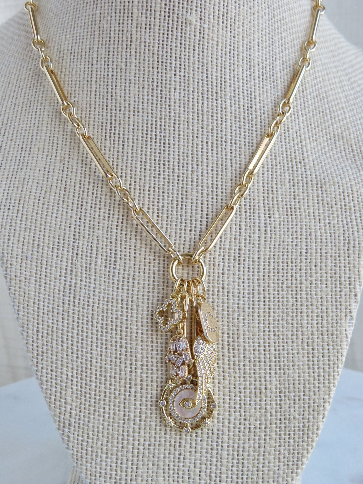 Love & Divine Guidance Initial Charm Cluster - Collective Awakening
