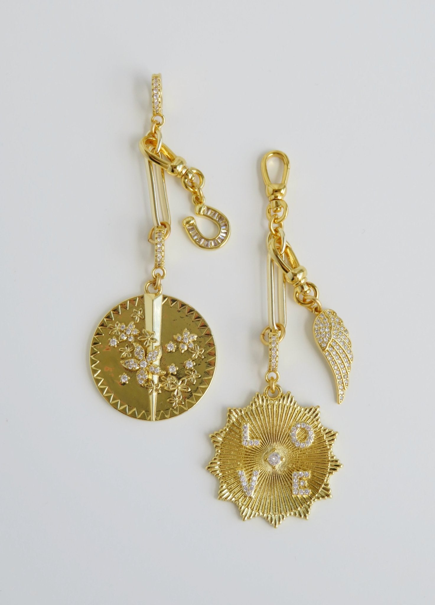 Hinged Clasp Lariat Chain - Figaro Link - add a charm - Collective Awakening