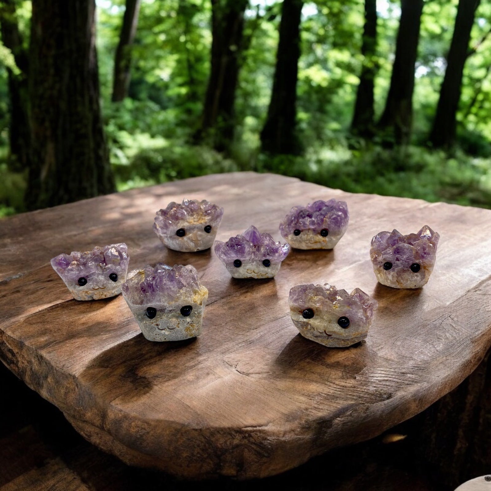 Amethyst Geode Crystal Cluster Rock Buddy, Friend - Collective Awakening