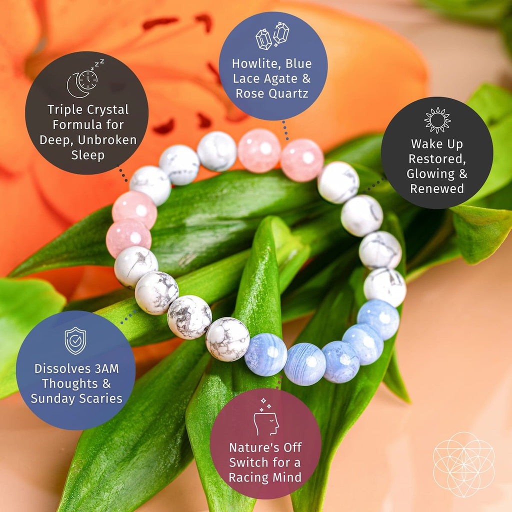 3AM Thoughts Off - Deep Sleep Trio Bracelet - Collective Awakening