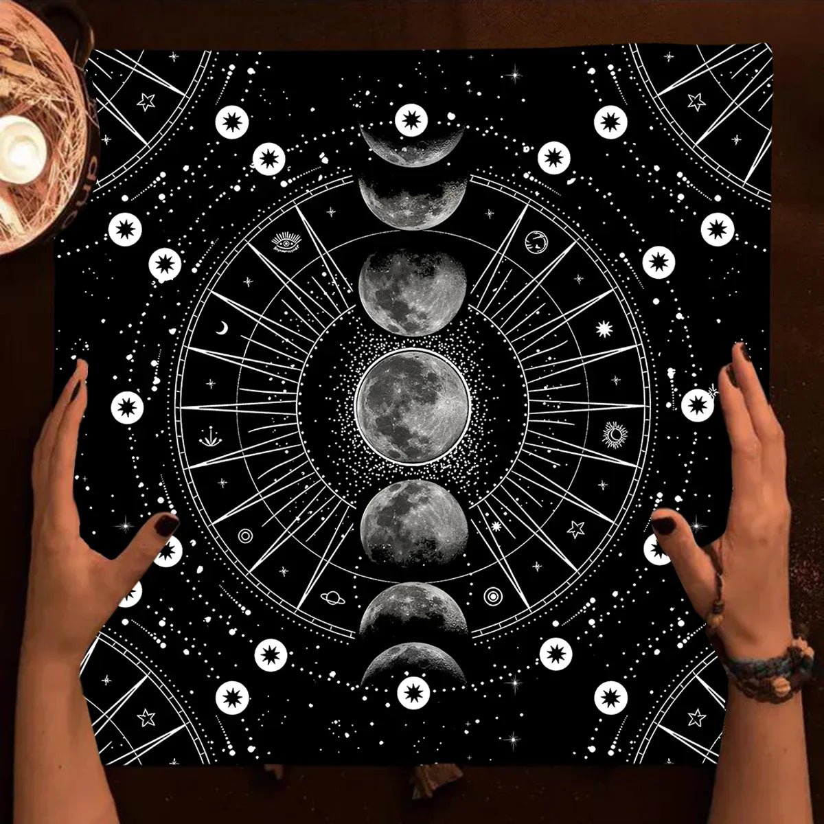 Moon Phase Altar Cloth - Collective Awakening