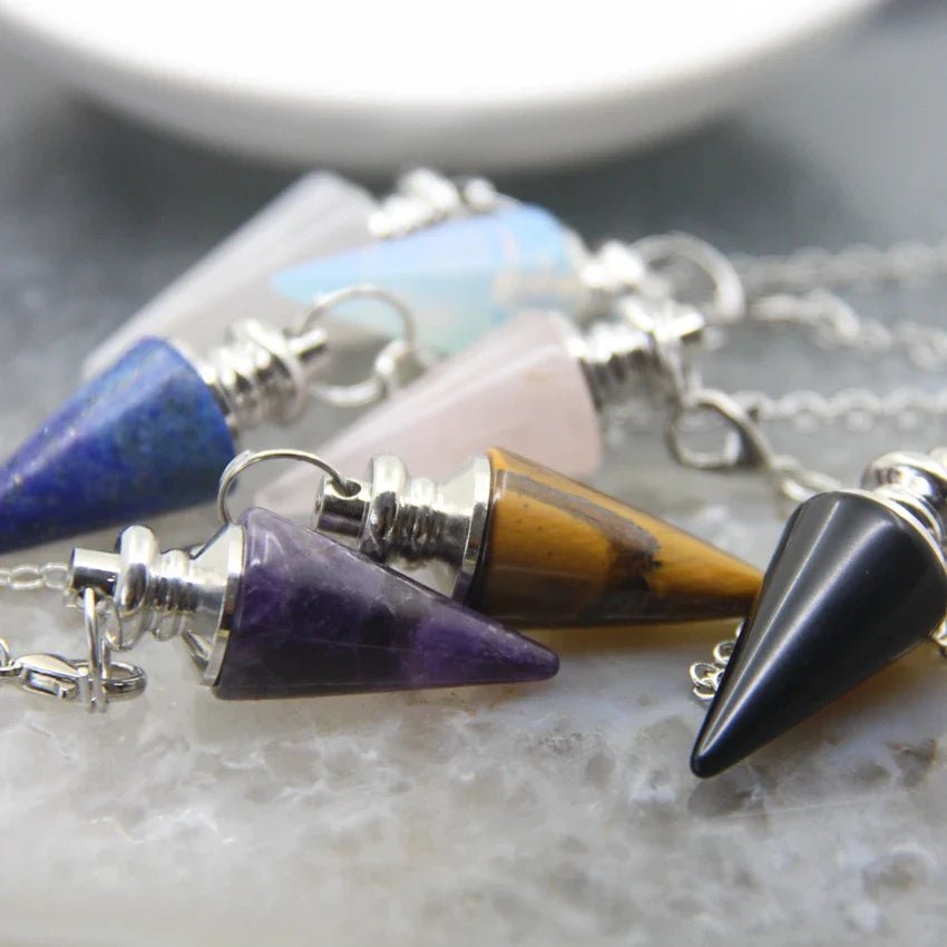 Silver Crystal Pendulums - Collective Awakening