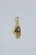 Hamsa Evil Eye Pendant - Hinged Clasp - Collective Awakening