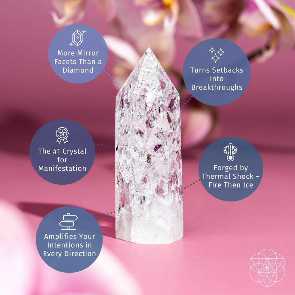 Limitless Manifestation - Ice Quartz Point - Collective Awakening