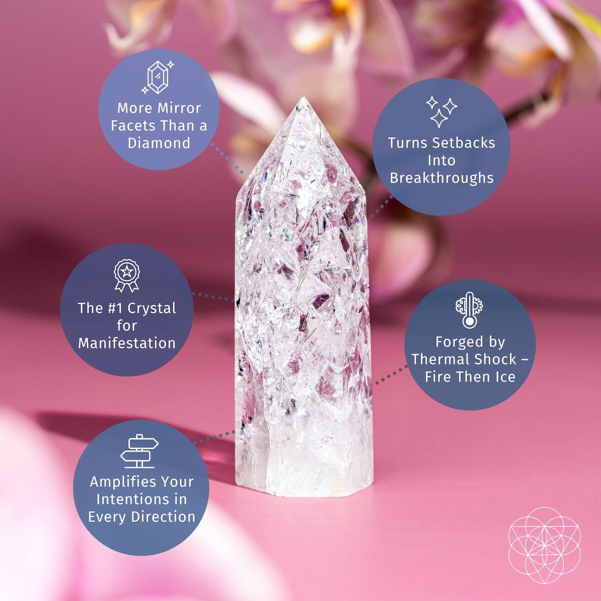 Limitless Manifestation - Ice Quartz Point - Collective Awakening