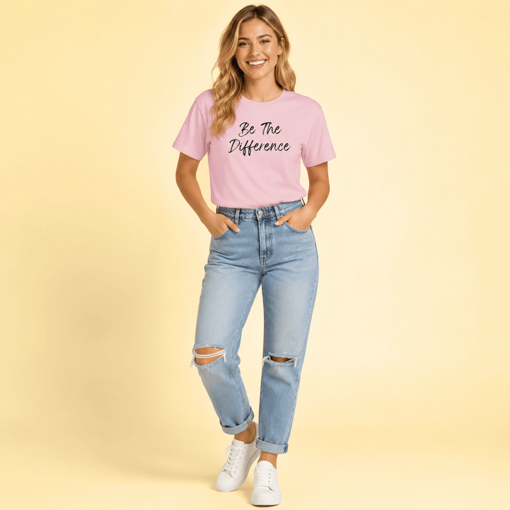Step Up Be The Difference T-Shirt - Collective Awakening